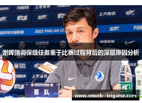 谢晖强调保级任务重于比赛过程背后的深层原因分析